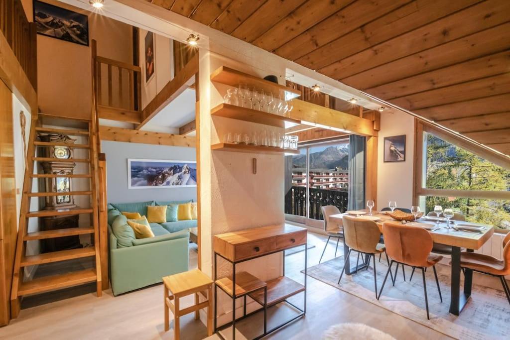 Bel Appartement Entier En Style Chalet A Шамоні Екстер'єр фото